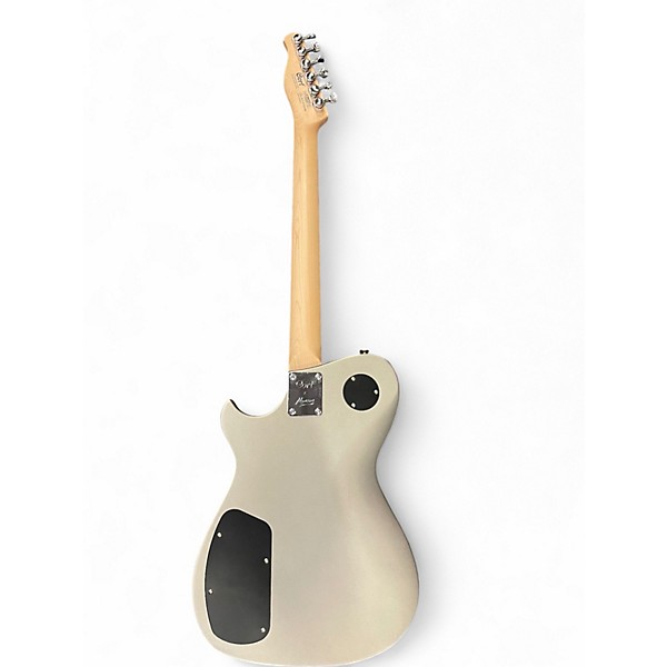 Used Cort Manson Meta Series MBM-2H Satin Grey Solid Body Electric Guitar