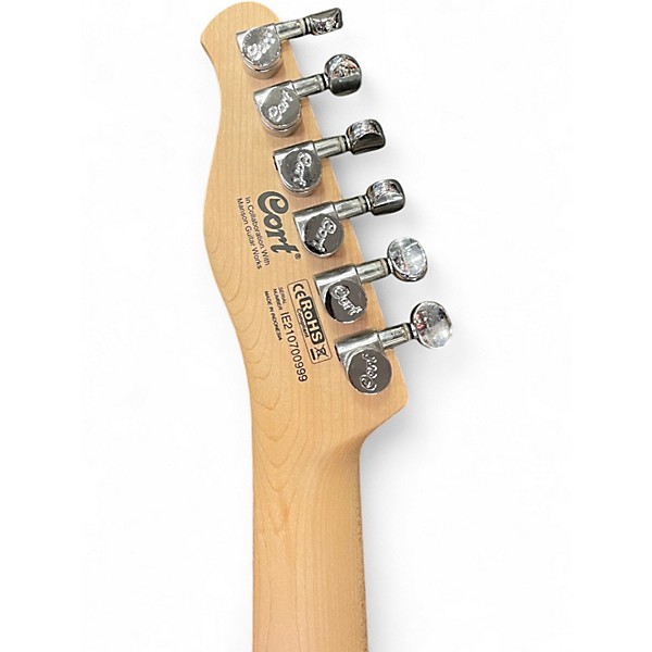 Used Cort Manson Meta Series MBM-2H Satin Grey Solid Body Electric Guitar