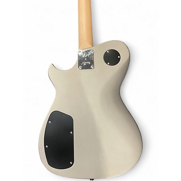 Used Cort Manson Meta Series MBM-2H Satin Grey Solid Body Electric Guitar
