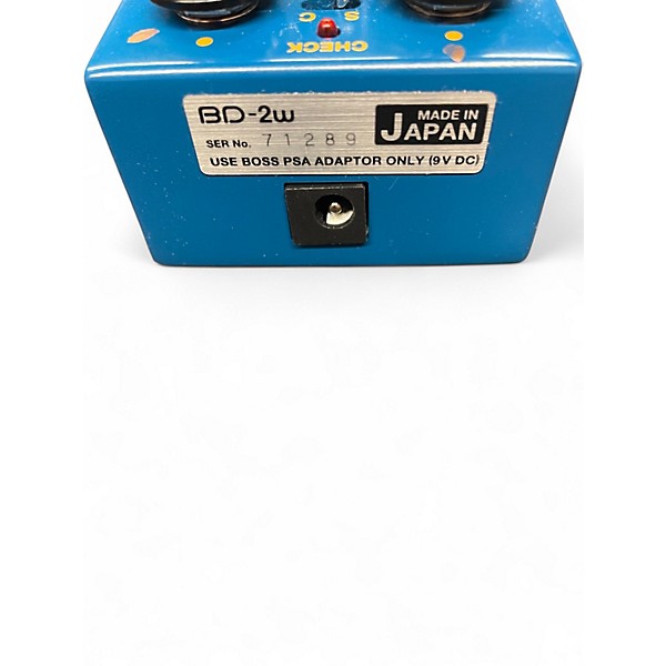 Used BOSS BD2W Blues Driver Waza Craft Effect Pedal