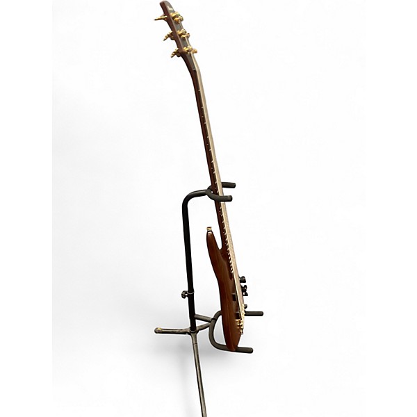 Used Ibanez sr5506 prestige 6 string mocha flat Electric Bass Guitar