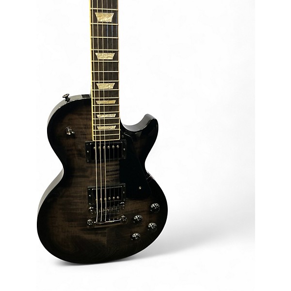 Used Gibson Les Paul Studio Session Translucent Ebony Burst Solid Body Electric Guitar