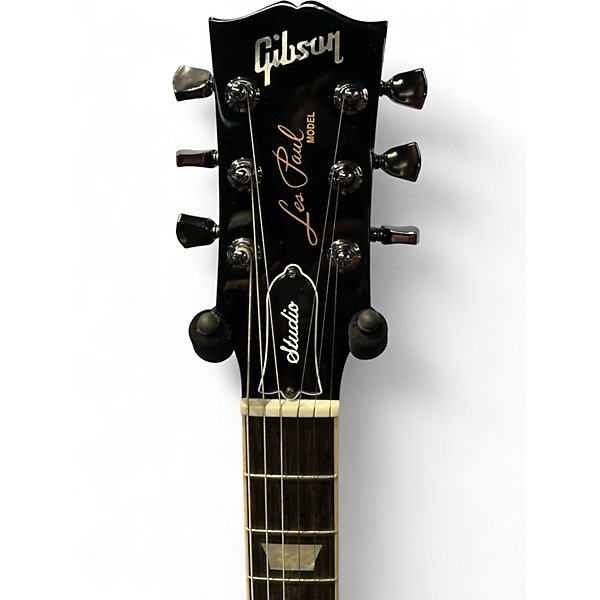 Used Gibson Les Paul Studio Session Translucent Ebony Burst Solid Body Electric Guitar