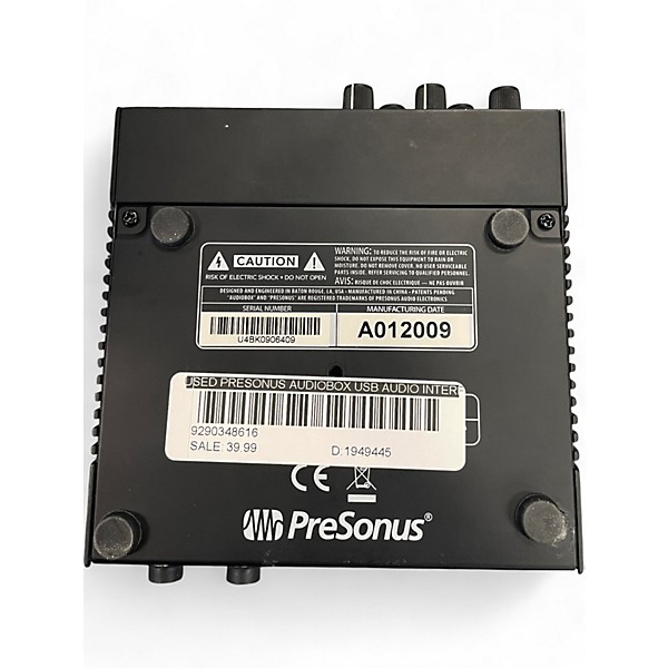 Used PreSonus Audiobox USB Audio Interface