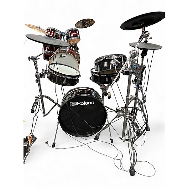 Used Roland VAD103 ELECTRIC DRUMSET Electric Drum Set