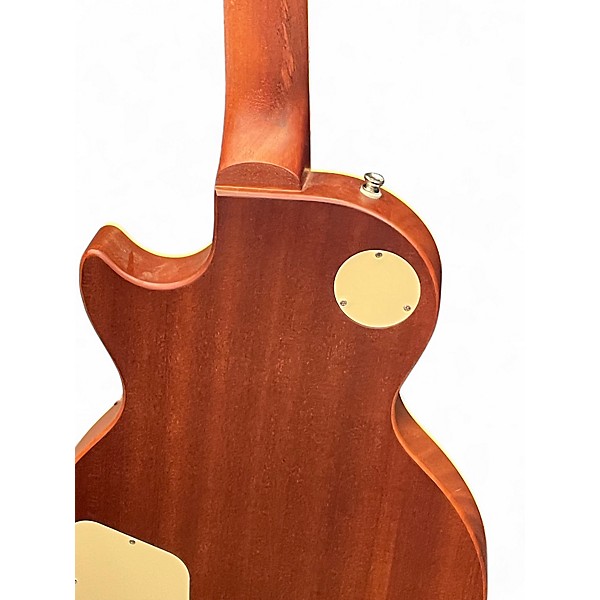 Used Epiphone Les Paul Traditional Pro IV Metallic Gold Solid Body Electric Guitar