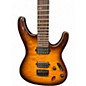 Used Ibanez S621QM Brown Sunburst Solid Body Electric Guitar