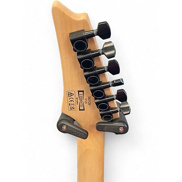 Used Ibanez S621QM Brown Sunburst Solid Body Electric Guitar