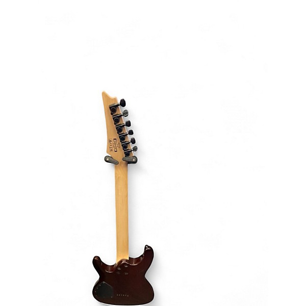 Used Ibanez S621QM Brown Sunburst Solid Body Electric Guitar