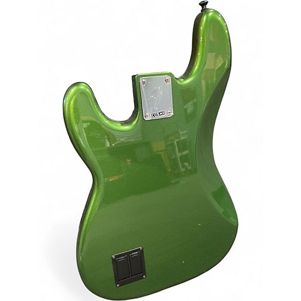 Used Fender Player II Modified Active Precision Bass Harvest Green Metallic Electric Bass Guitar