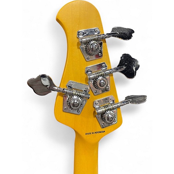 Used Sterling by Music Man Ray4 Alpine White Electric Bass Guitar