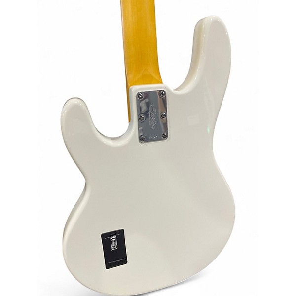 Used Sterling by Music Man Ray4 Alpine White Electric Bass Guitar