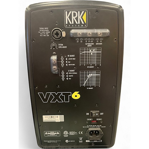 Used KRK VXT6 Pair Powered Monitor