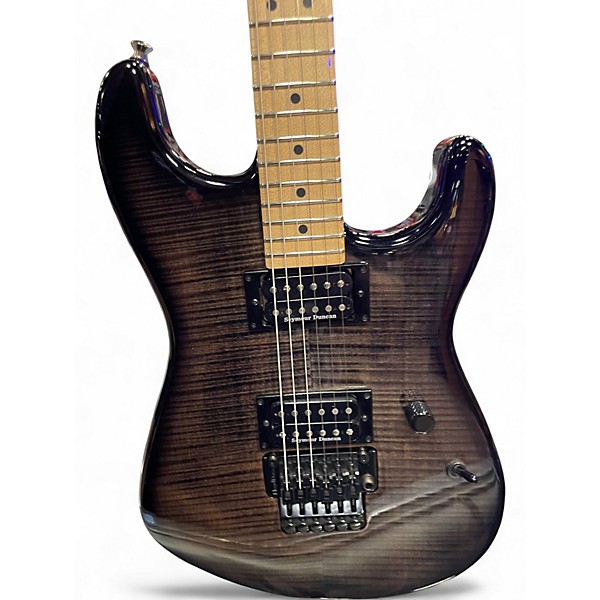 Used Charvel Pro Mod San Dimas HH HT Trans Black Solid Body Electric Guitar