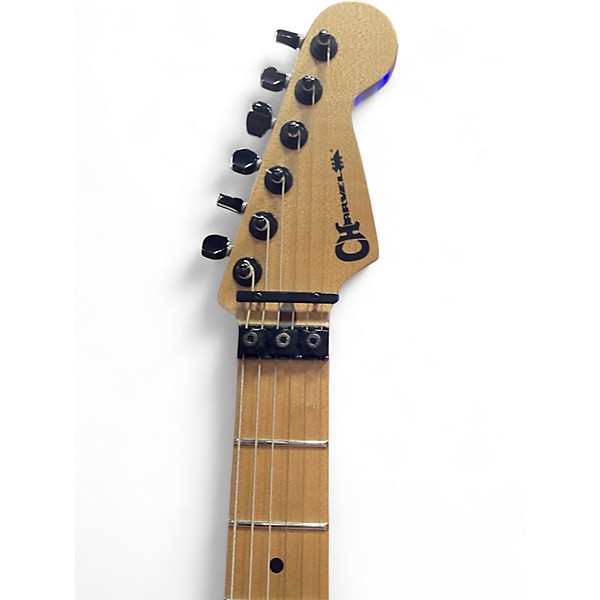 Used Charvel Pro Mod San Dimas HH HT Trans Black Solid Body Electric Guitar