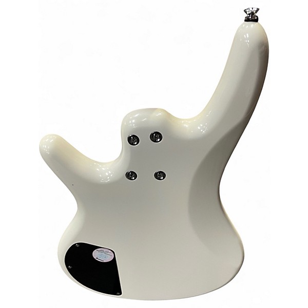 Used Ibanez GSRM20 Mikro Short Scale Pearl White Electric Bass Guitar