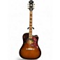 Used Epiphone Hummingbird Performer Pro Brown Sunburst Acoustic Electric Guitar thumbnail