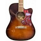 Used Epiphone Hummingbird Performer Pro Brown Sunburst Acoustic Electric Guitar