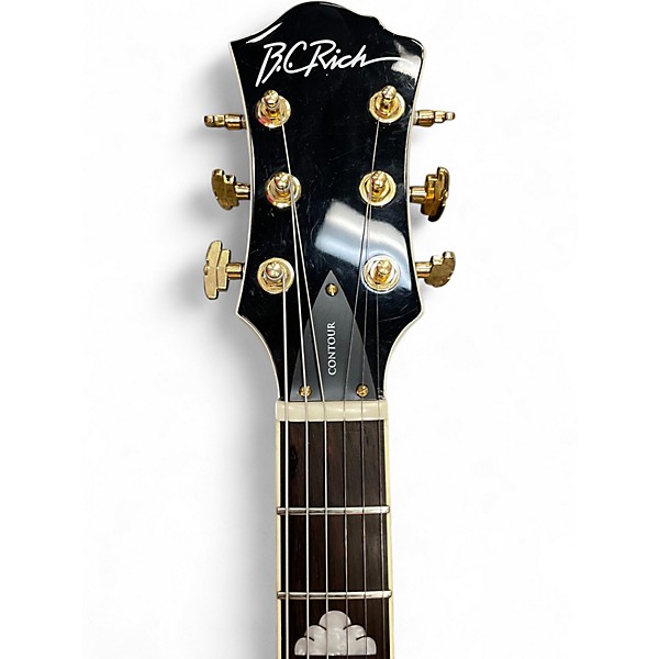 Used B.C. Rich Mockingbird Contour Black Solid Body Electric Guitar