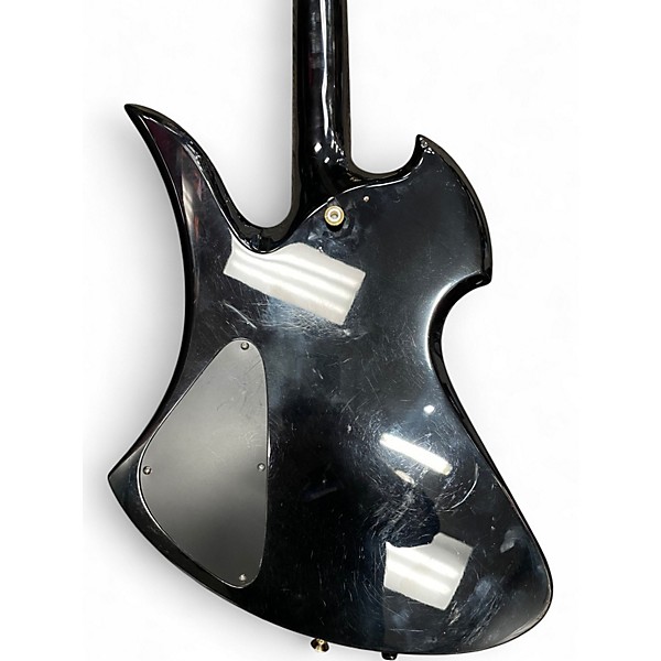 Used B.C. Rich Mockingbird Contour Black Solid Body Electric Guitar