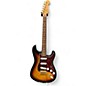 Used 2006 Fender DELUXE PLAYER STRATOCASTER 3 Color Sunburst Solid Body Electric Guitar thumbnail
