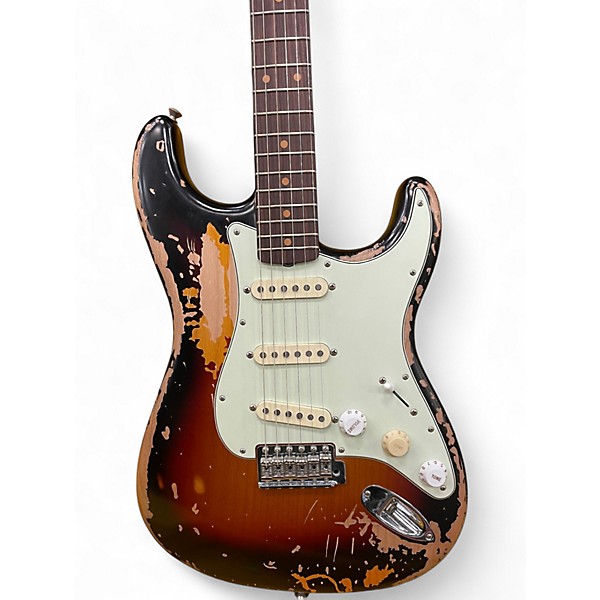 Used Fender MIKE McCready 3 Color Sunburst Solid Body Electric Guitar