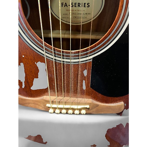 Used Fender FA135CE Concert Mahogany Acoustic Electric Guitar