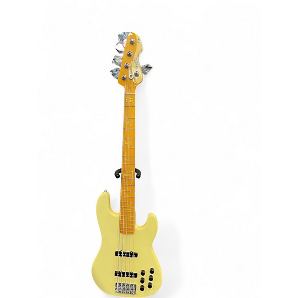Used Markbass GV5 Gloxy Val MP 5-String Cream Electric Bass Guitar