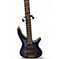 Used Ibanez SR2600 Premium Blue Electric Bass Guitar