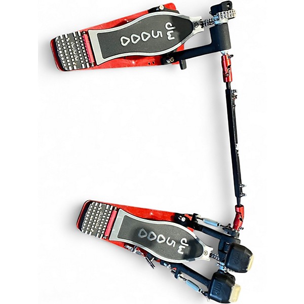 Used DW 5000 Series Double Double Bass Drum Pedal