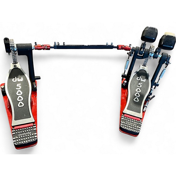 Used DW 5000 Series Double Double Bass Drum Pedal