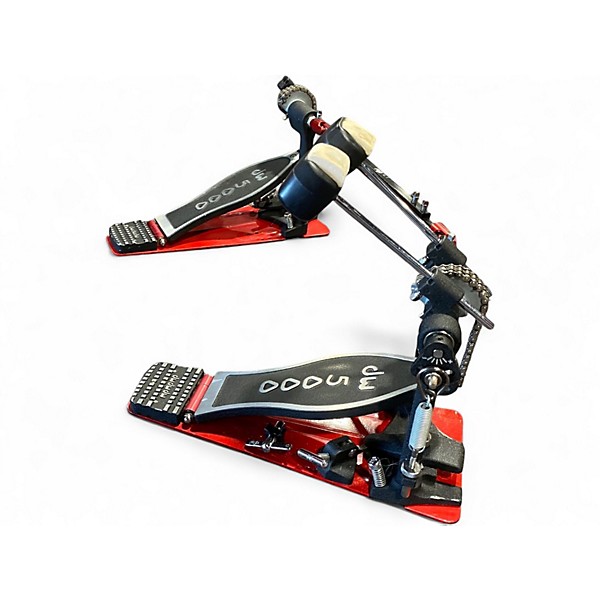Used DW 5000 Series Double Double Bass Drum Pedal