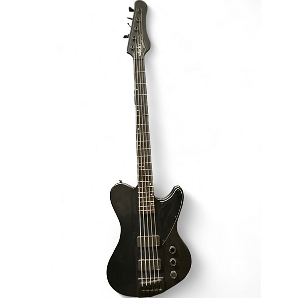 Used Schecter Guitar Research DIAMOND SERIES ULTRA BASS 5 Satin Black Electric Bass Guitar