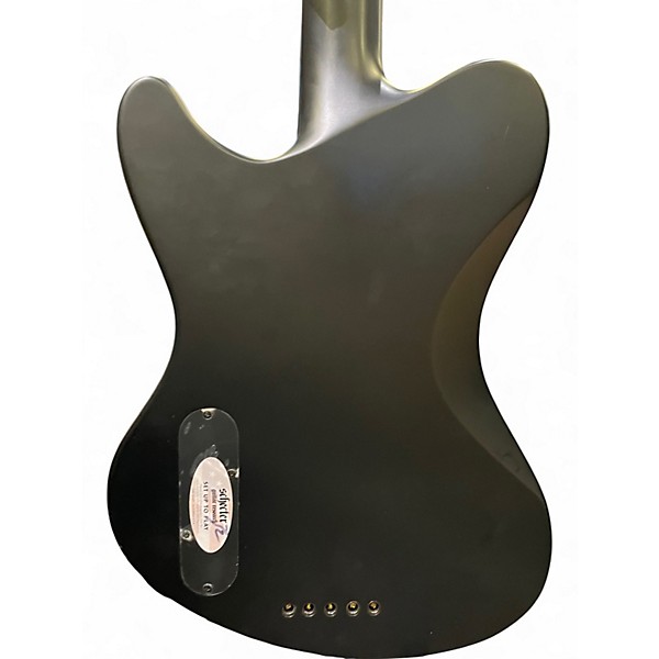 Used Schecter Guitar Research DIAMOND SERIES ULTRA BASS 5 Satin Black Electric Bass Guitar
