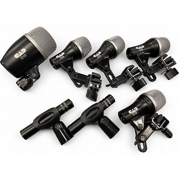 Used CAD STAGE7 Premium 7-Piece Drum Mic Pack Drum Microphone