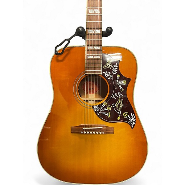 Used Gibson Hummingbird Heritage Cherry Sunburst Acoustic Electric Guitar