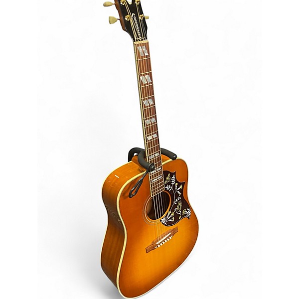 Used Gibson Hummingbird Heritage Cherry Sunburst Acoustic Electric Guitar