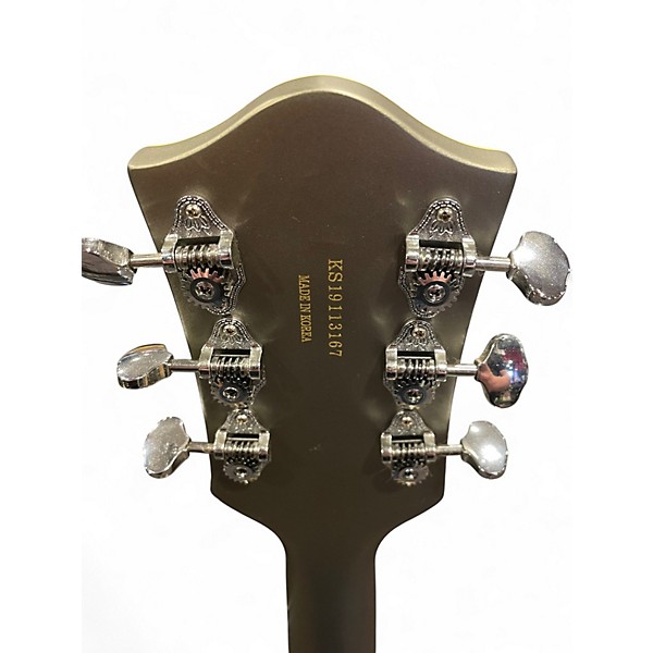 Used Gretsch Guitars G5410T Metallic Gray Hollow Body Electric Guitar