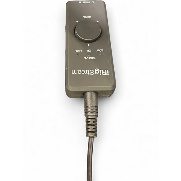 Used IK Multimedia irig stream Audio Converter