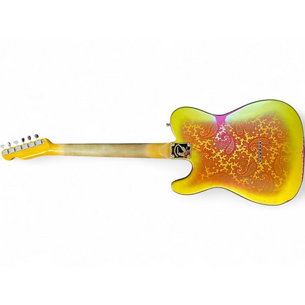 Used Berly Paisley JPE T-Style Gold Paisley Solid Body Electric Guitar