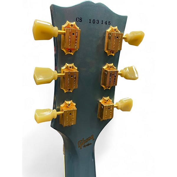 Used Gibson Les Paul Axcess Custom Pelham Blue Solid Body Electric Guitar