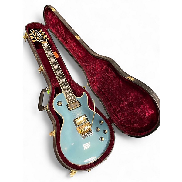 Used Gibson Les Paul Axcess Custom Pelham Blue Solid Body Electric Guitar