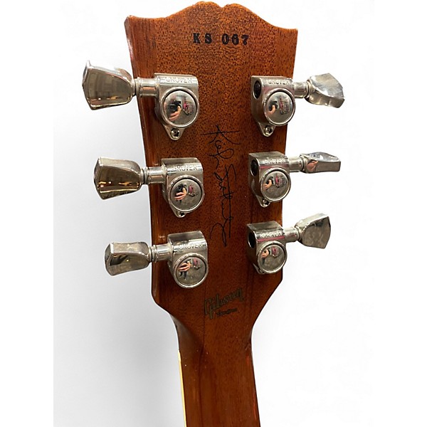 Used Gibson KS-336 Kiefer Sutherland Signature Gold Top Hollow Body Electric Guitar