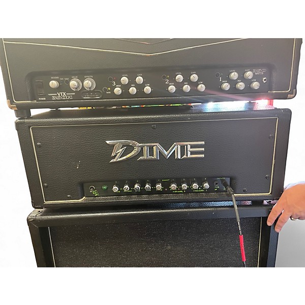 Used 2010 Dime Amplification Dimebag D100 120W HALF STACK Guitar Stack