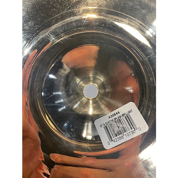 Used Zildjian 12in A Custom Splash Cymbal