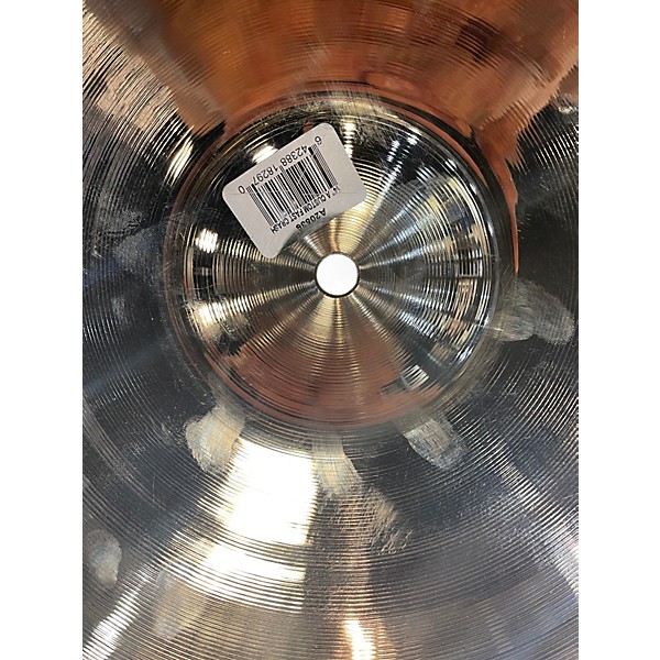 Used Zildjian 14in A Custom Hi Hat Pair Cymbal