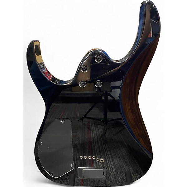 Used Ibanez RGIB21-BK Iron Label Baritone Black Baritone Guitars