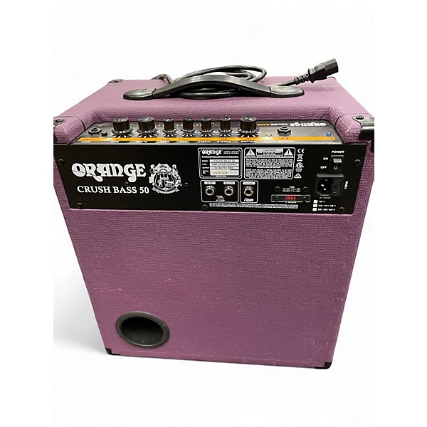 Used Orange Amplifiers CRUSH BASS 50W GLENN HUGES EDITION Bass Combo Amp
