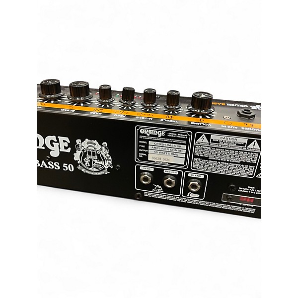 Used Orange Amplifiers CRUSH BASS 50W GLENN HUGES EDITION Bass Combo Amp