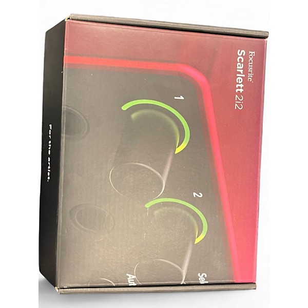 Used Focusrite SCARLETT 2I2 GEN 4 Audio Interface